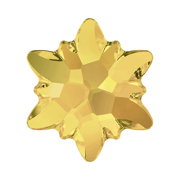 Swarovski Hotfix Crystals 2753 10 mm Crystal Metallic Sunshine M HF