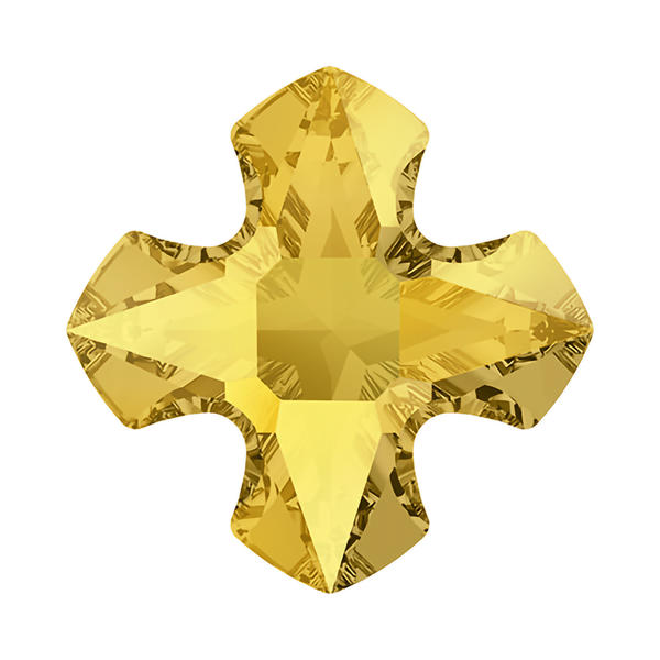 Swarovski Fancy Stones 4784 14 mm Crystal Metallic Sunshine F