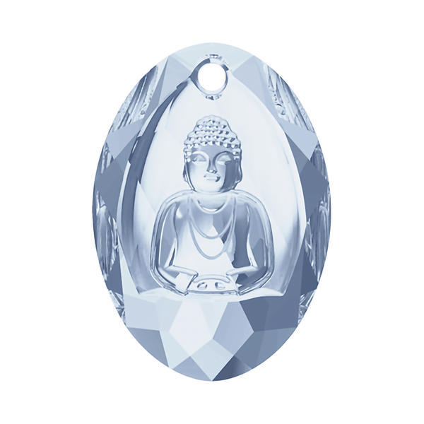 Swarovski Crystal Pendants 6871 28 x 19,8 mm Crystal Blue Shade