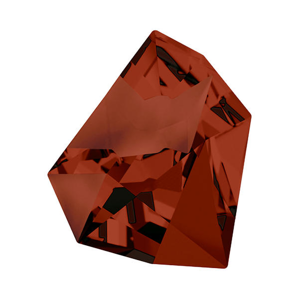 Swarovski Fancy Stones 4923 38 x 33 mm Crystal Red Magma F