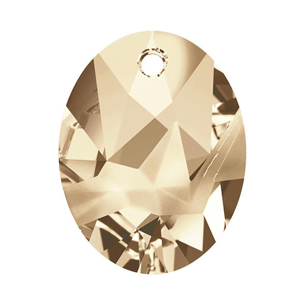 Swarovski Crystal Pendants 6911 26 mm Crystal Golden Shadow