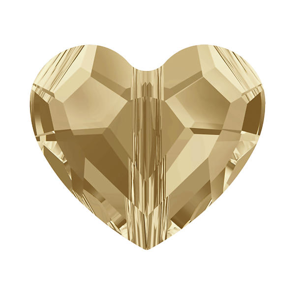 Swarovski Crystal Beads 5741 12 mm Crystal Golden Shadow