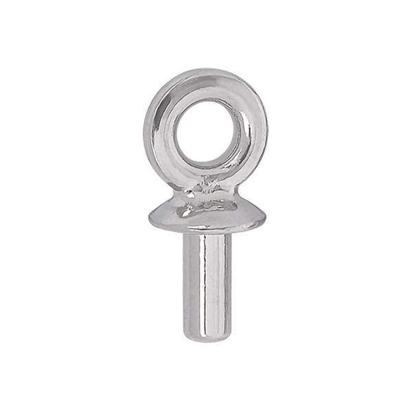 Swarovski Pendant Setting Components 65M002 4 mm RHOD