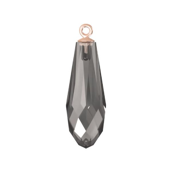 Swarovski Crystal Pendants 6531 24 mm Crystal Silver Shade ROGL