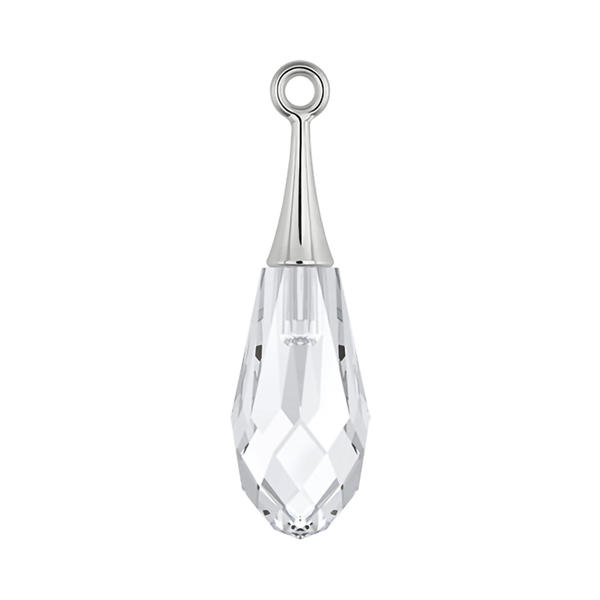 Swarovski Crystal Pendants 6532 21 mm Crystal RHOD