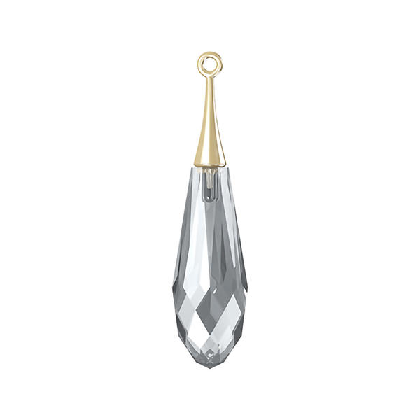 Swarovski Crystal Pendants 6532 31,5 mm Crystal GOLD