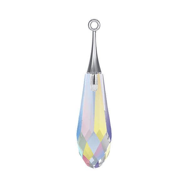 Swarovski Crystal Pendants 6532 31,5 mm Crystal AB RHOD