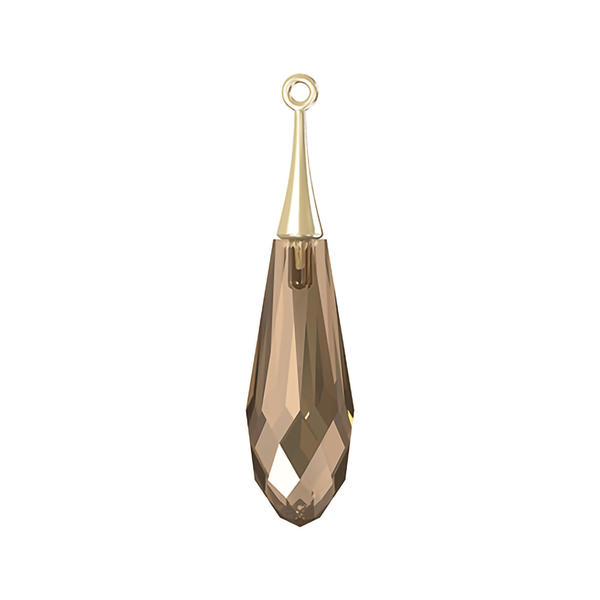 Swarovski Crystal Pendants 6532 31,5 mm Crystal Golden Shadow GOLD