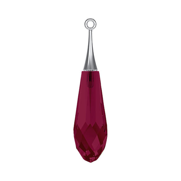 Swarovski Crystal Pendants 6532 31,5 mm Ruby RHOD