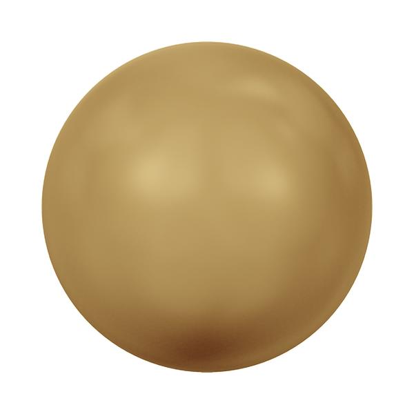 Swarovski Crystal Pearls 5818 4 mm Crystal Bright Gold Pearl