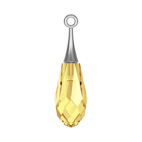 Swarovski Crystal Pendants 6532 21 mm Crystal Metallic Sunshine RHOD
