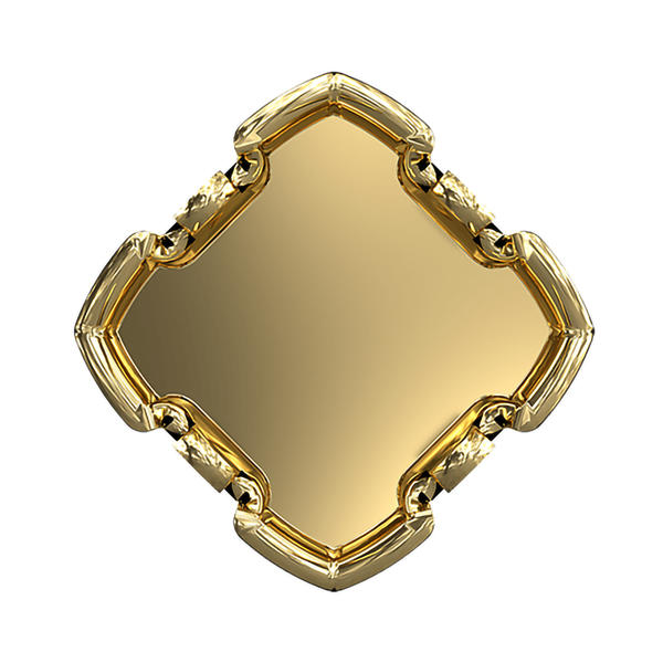 Swarovski Fancy Stone Settings 4784/S 8 mm Brass 1P00CZ