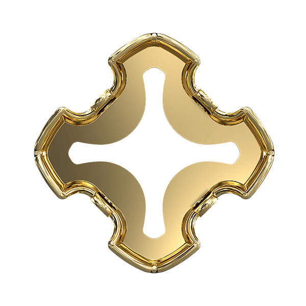 Swarovski Fancy Stone Settings 4784/S 14 mm Brass 1PH2OZ