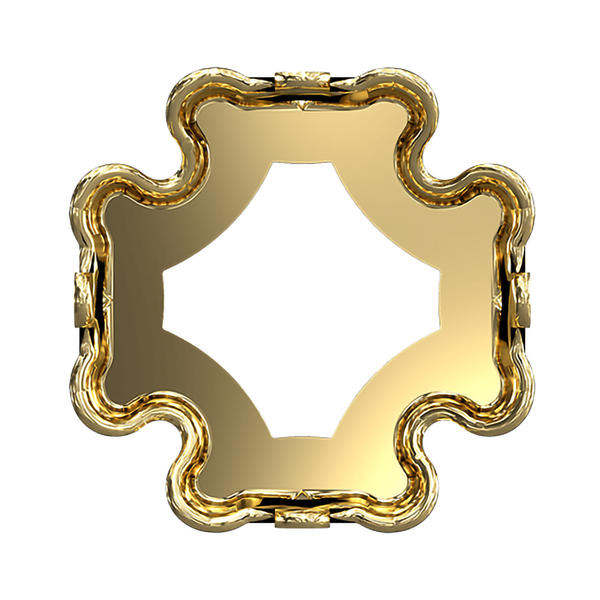Swarovski Fancy Stone Settings 4785/S 14 mm Brass 1PH2OZ