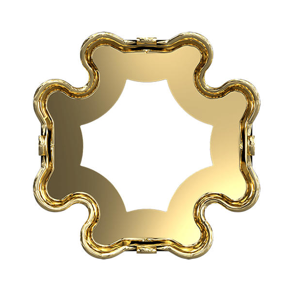 Swarovski Fancy Stone Settings 4785/S 19 mm Brass 1PH2OZ