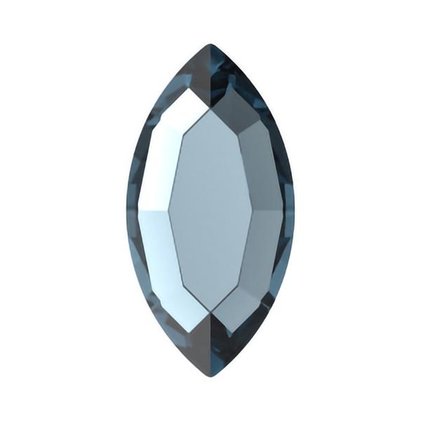 Swarovski Hotfix Crystals 2200 8 x 4 mm Denim Blue M HF