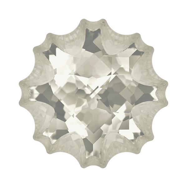 Swarovski Fancy Stones 4195 18 mm Crystal Silver Shade F