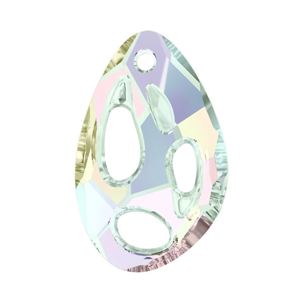 Swarovski Crystal Pendants 6730 34 x 22 mm Crystal AB