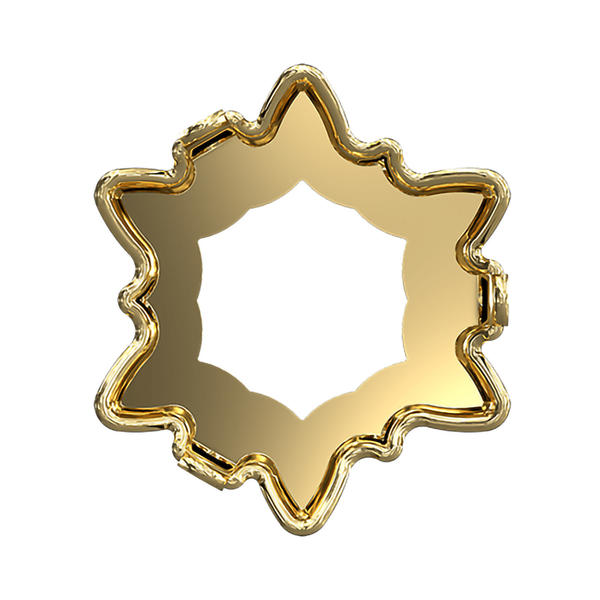 Swarovski Fancy Stone Settings 4753/S 18 mm Brass 1PH2OZ