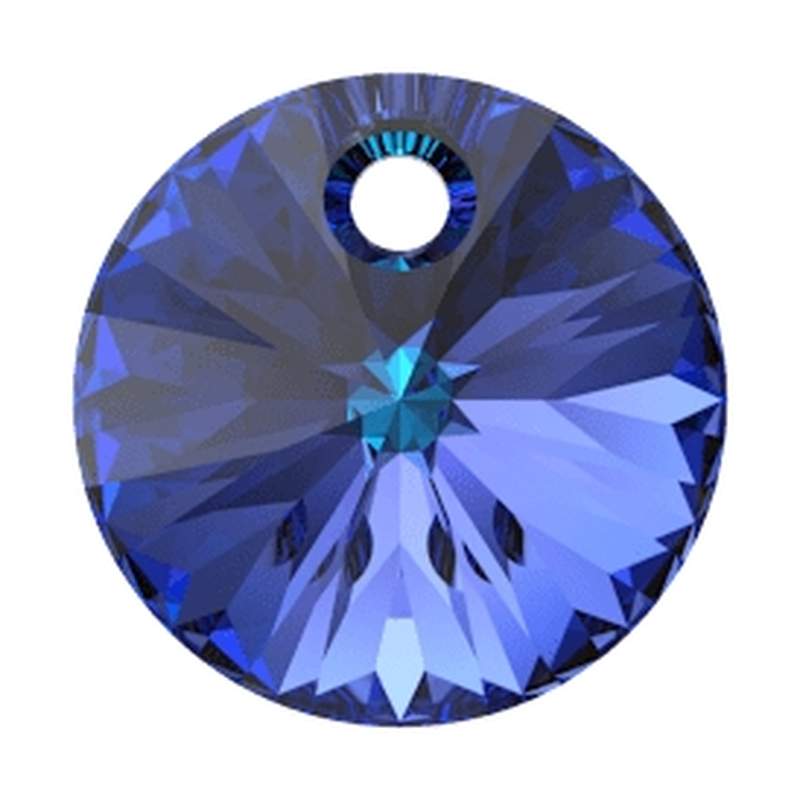 Swarovski Crystal Pendants 6428 8 mm Crystal Heliotrope