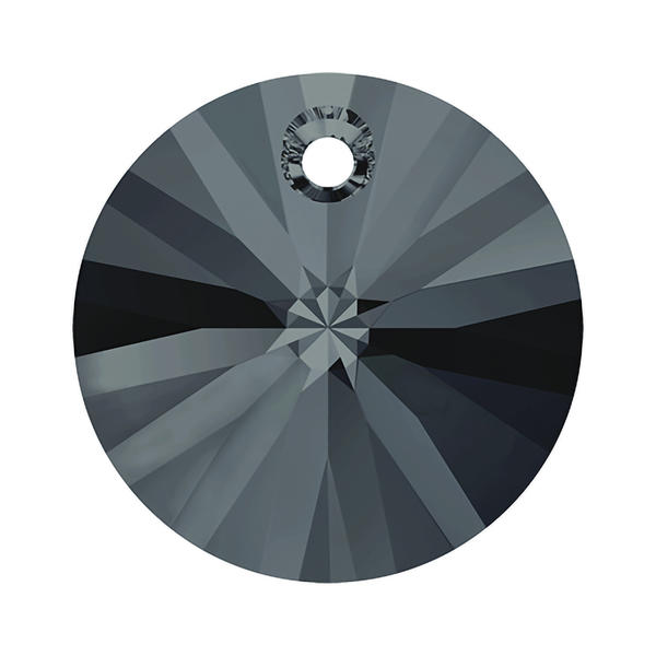 Swarovski Crystal Pendants 6428 8 mm Graphite