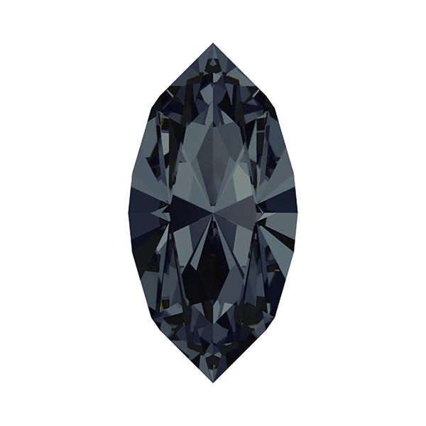 Swarovski Fancy Stones 4228 4 x 2 mm Graphite F