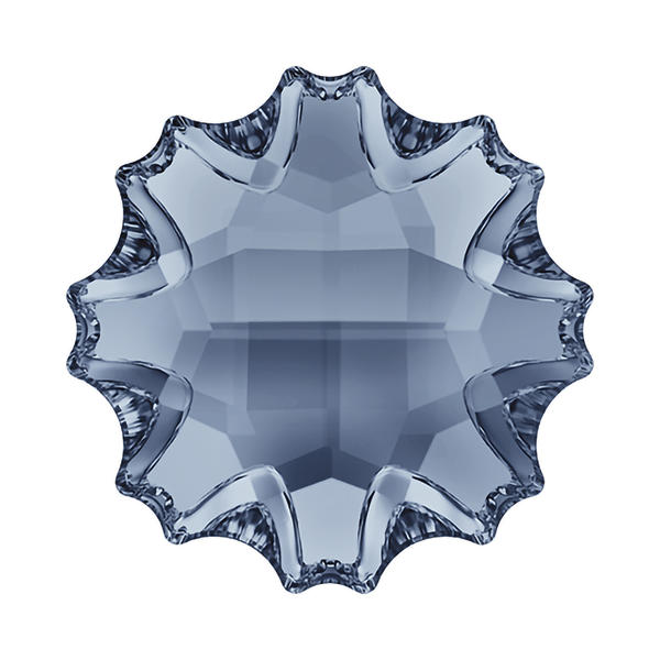 Swarovski Hotfix Crystals 2612 10 mm Crystal Blue Shade M HF