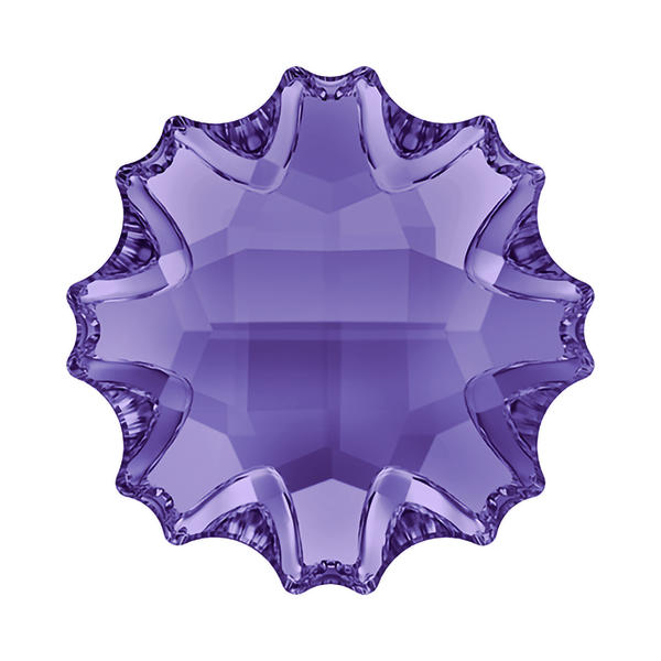 Swarovski Hotfix Crystals 2612 10 mm Tanzanite M HF