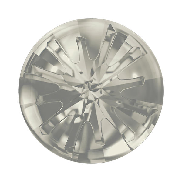 Swarovski Round Stones 1695 14 mm Crystal Silver Shade F
