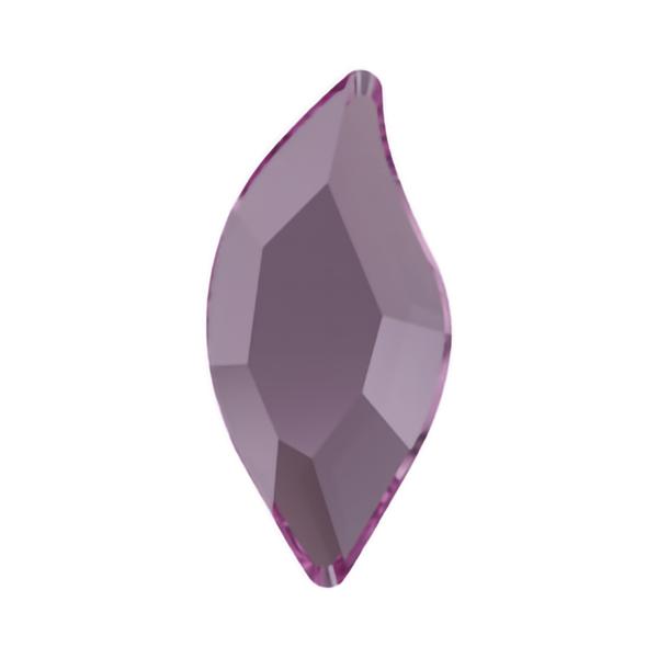 Swarovski Flatback Crystals 2797 8 x 4 mm Amethyst Unfoiled