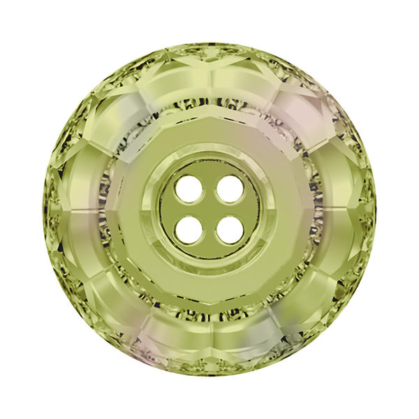Swarovski Crystal Buttons 3008 14 mm Crystal Luminous Green F