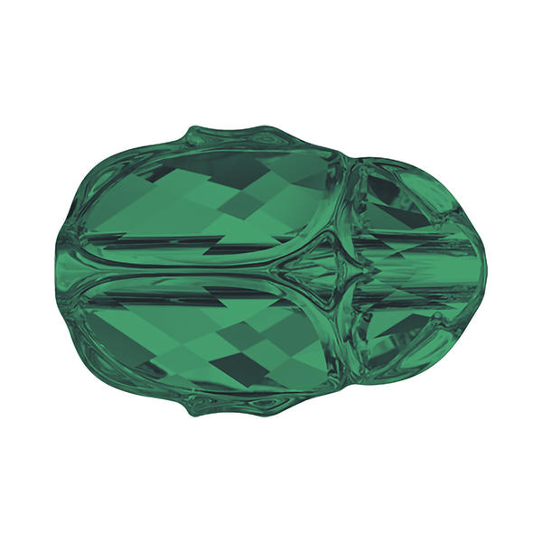 Swarovski Crystal Beads 5728 12 mm Emerald
