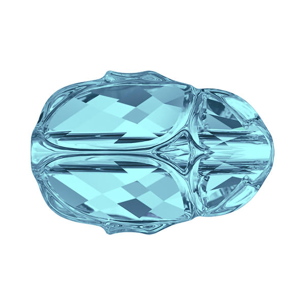 Swarovski Crystal Beads 5728 12 mm Aquamarine