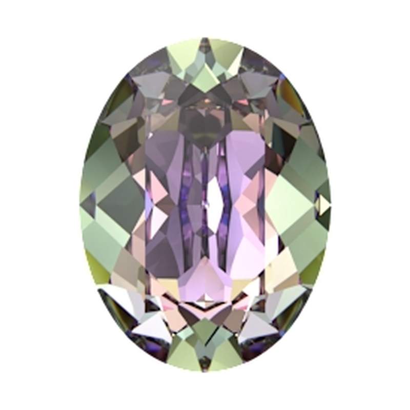 Swarovski Fancy Stones 4120 8 x 6 mm Crystal Vitrail Light F