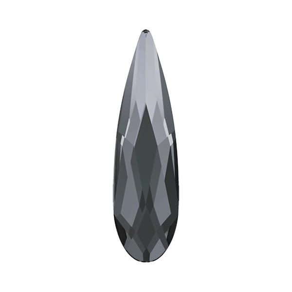 Swarovski Hotfix Crystals 2304 10 x 2,8 mm Crystal Silver Night M HF