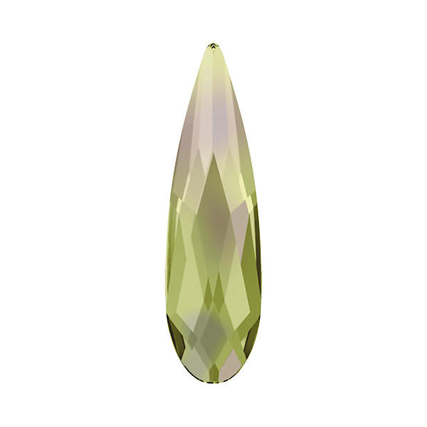 Swarovski Flatback Crystals 2304 14 x 3,9 mm Crystal Luminous Green F