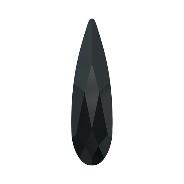 Swarovski Flatback Crystals 2304 6 x 1,7 mm Jet Unfoiled