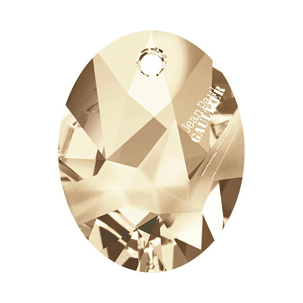 Swarovski Crystal Pendants 6910 26 mm Crystal Golden Shadow T1162