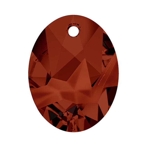 Swarovski Crystal Pendants 6911 26 mm Crystal Red Magma
