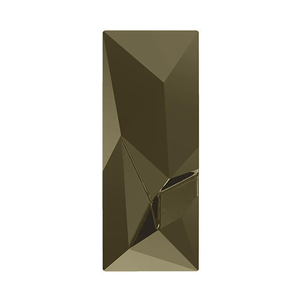 Swarovski Fancy Stones 4925 23 x 9 mm Crystal Metallic Light Gold F