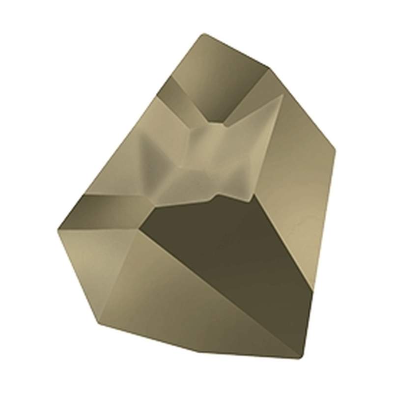 Swarovski Fancy Stones 4923 28 x 24 mm Crystal Metallic Light Gold F