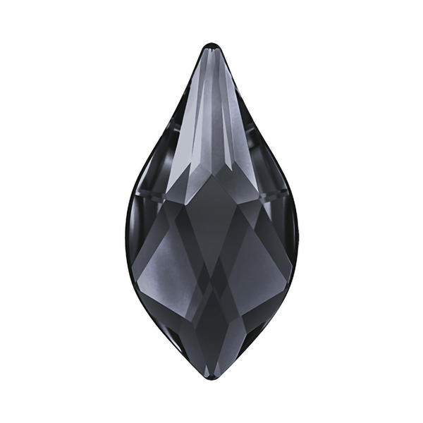 Swarovski Flatback Crystals 2205 10 mm Crystal Silver Night Unfoiled