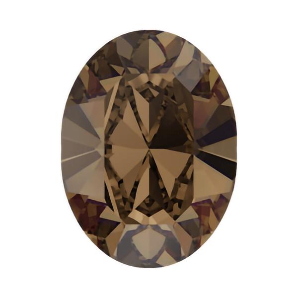 Swarovski Fancy Stones 4128 8 x 6 mm Smoky Quartz F