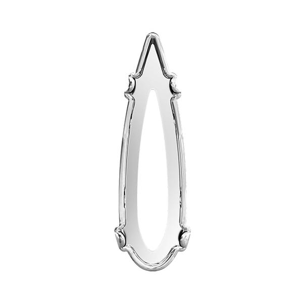 Swarovski Fancy Stone Settings 4331/S 15 mm Rhodium 1PH2OH