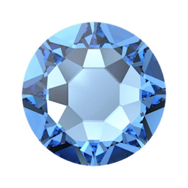 Swarovski Hotfix Crystals 2078 ss 30 Recreated Ice Blue A HF