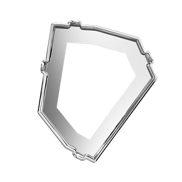 Swarovski Fancy Stone Settings 4923/S 28 x 24 mm Rhodium 1PH2OH