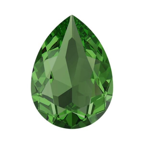 Swarovski Fancy Stones 4320 8 x 6 mm Dark Moss Green