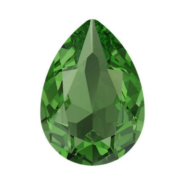 Swarovski Fancy Stones 4320 14 x 10 mm Dark Moss Green