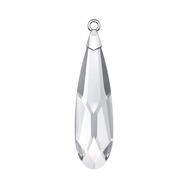 Swarovski Crystal Pendants 6533 23 mm Crystal RHOD