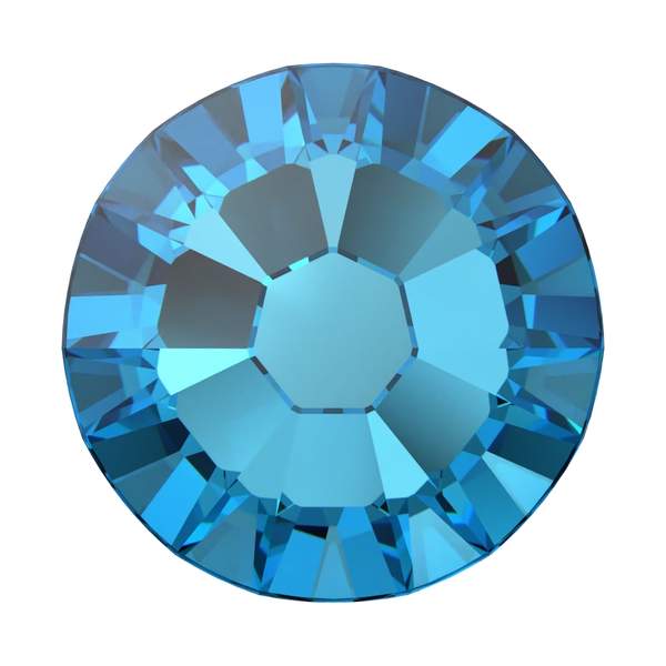 Swarovski Flatback Crystals 2058 ss 7 Crystal Bermuda Blue F